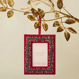 Garland Embroidered Frame Ornament