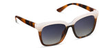 Peepers Frenchy Polarized Sunglasses - Mocha Tortoise/Cream