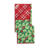 Green Holly Absorbent Reversible Towel