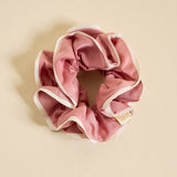 The Darling Effect Ruffle Up Scrunchie-Rose