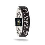 ZOX God Is Greater Bible Verse Bracelet