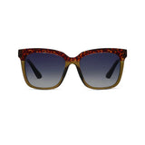 Peepers Frenchy Polarized Sunglasses - Green/Leopard Tortoise
