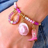 Charm It! Gold Cowboy Boot Charm