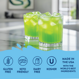 Skinny Mixes Sugar Free Dragon™ Syrup - Sour Green Apple Syrup
