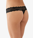 b.tempt’d BY WACOAL Lace Kiss Thong in night