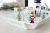 Nora Fleming Pinstripes Rectangular Melamine Tray MEL12