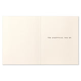 BIG, BIG GRATITUDE
Thank You Card
