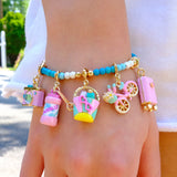 Charm It! Gold Bubbles Charm