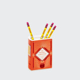 Bibliophile Ceramic Vase: The Writer's Companion