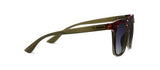 Peepers Frenchy Polarized Sunglasses - Green/Leopard Tortoise