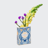 Bibliophile Collective Curiosity Ceramic Vase