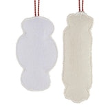 Holiday Candy Beaded Fabric Ornaments