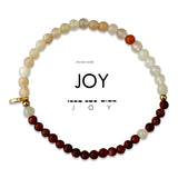 Joy : Morse Code Bracelet Aventurine & Goldstone