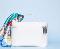 FarmHouse Fresh Cosmetic Bag with FHF Smurf Village Silky Scarf