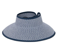San Diego Hat Co. Ultrabraid Large Brim Visor