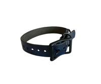 Blue Leather Collar