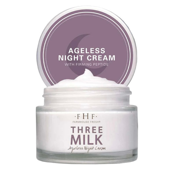 FarmHouse Fresh Three Milk Ageless Sleep Cream with Peptides