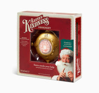 Santa’s Kindness Ornament & Journal