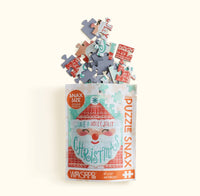 Holly Jolly Santa 48 Piece Puzzle Snax