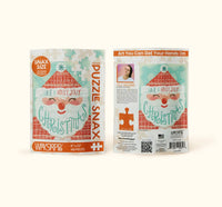 Holly Jolly Santa 48 Piece Puzzle Snax