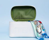 FarmHouse Fresh Cosmetic Bag with FHF Smurf Village Silky Scarf