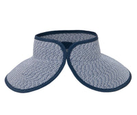 San Diego Hat Co. Ultrabraid Large Brim Visor