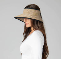 San Diego Hat Co. Ultrabraid Large Brim Visor