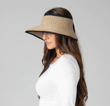 San Diego Hat Co. Ultrabraid Large Brim Visor