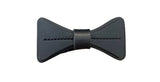 Black Leather Bow Tie