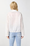 Coco+Carmen Rachel Eyelet Tab Sleeve Drawstring Jacket