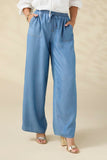 Coco+Carmen Khloe Chambray Pant with Pockets