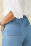 Coco+Carmen Khloe Chambray Pant with Pockets