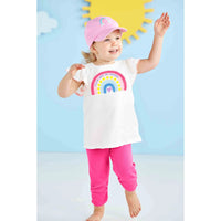Rainbow Embroidered Toddler Hat