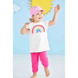 Rainbow Embroidered Toddler Hat