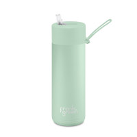 Ceramic Reusable Bottle 20oz with Flip Straw Lid