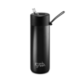 Ceramic Reusable Bottle 20oz with Flip Straw Lid