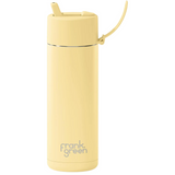 Ceramic Reusable Bottle 20oz with Flip Straw Lid