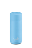 Ceramic Reusable Cup 16oz with Button Lid