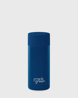 Ceramic Reusable Cup 16oz with Button Lid