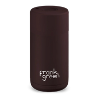 Ceramic Reusable Cup 16oz with Button Lid