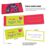 TEAR AND SHARE LUNCH NOTES FOR GIRLS