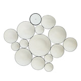 Nora Fleming black and white bubble bowl