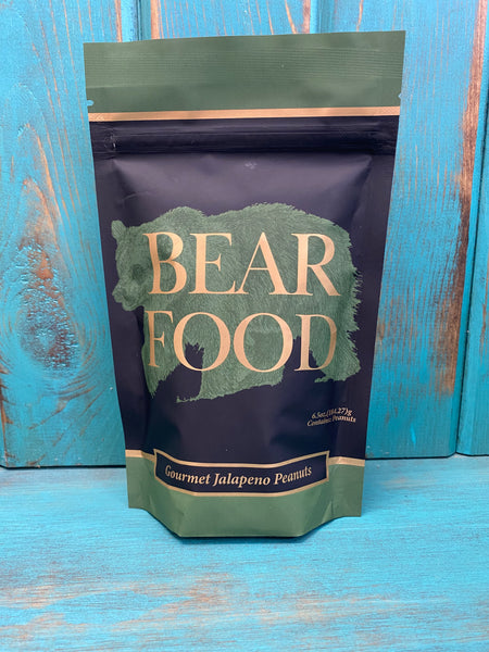 Bear Food Jalapeño Gourmet Peanuts 6.5oz Pouch