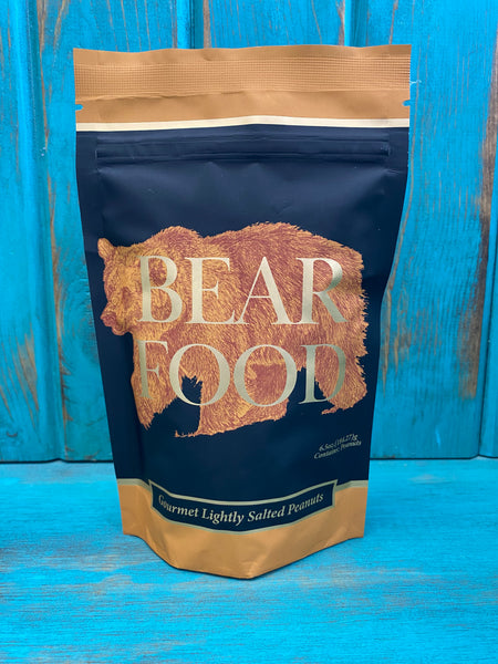 Bear Food Lightly Salted Gourmet Peanuts 6.5oz Pouch