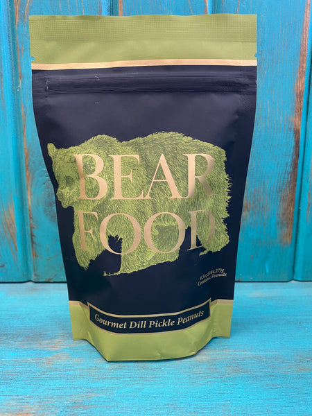Bear Food Dill Pickle Gourmet Peanuts 6.5oz Pouch