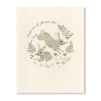 Welcome To Forever Love - Baby Card