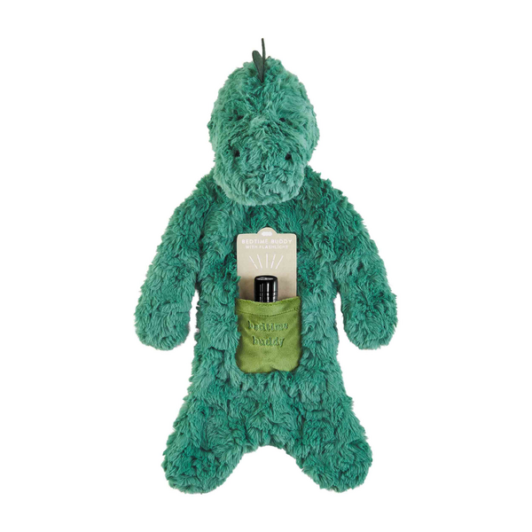 Bedtime Buddy Flashlight Cuddler Set | Plush Dinosaur