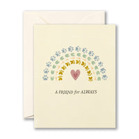 A FRIEND FOR ALWAYS - Pet Sympathy Card