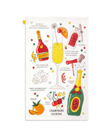 Champagne Cocktail Cotton Twill Bar Towel