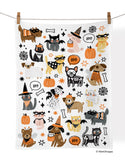 Pumpkin Patch 100% Cotton Tea Towel